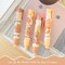 Wrapables Retractable Capybara Erasers, Clickable Push Button, Stationery Office Supplies (Set of 4)